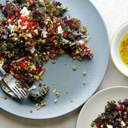 Kale and Lentil Salad with Honey- Mustard Vinaigrette