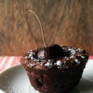 Cherry and Cacao Nibs Brownies