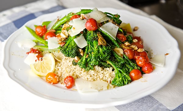 Sauteed-Broccolini-&-Lemon-Quinoa_healthy-and-delicious_Yes,more-please!