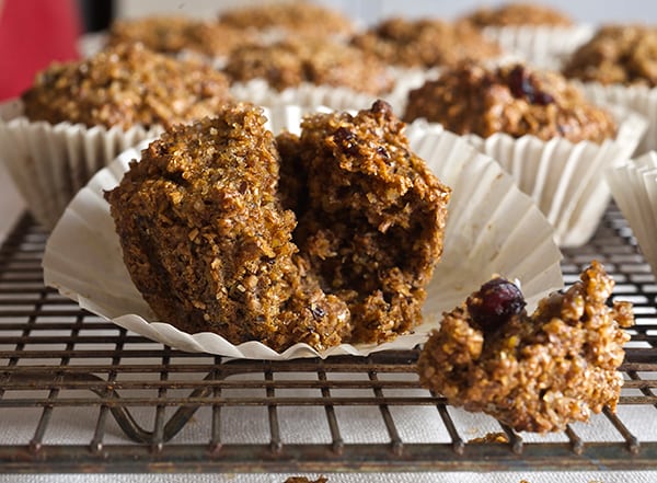 Cranberry Walnut Bran Muffins_so close you can smell it!