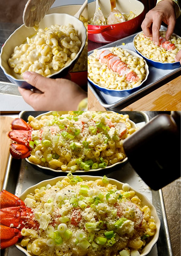 Lobster_Macaroni & Brie_assambling