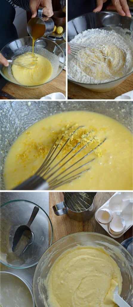 Ricotta-Cake-with-honey-lemon-thyme-glaze_mixing-steps