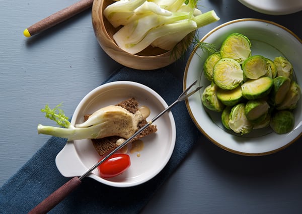 Creamy Bagna Cauda & Seasonal Vegetables ~ Yes, more please!