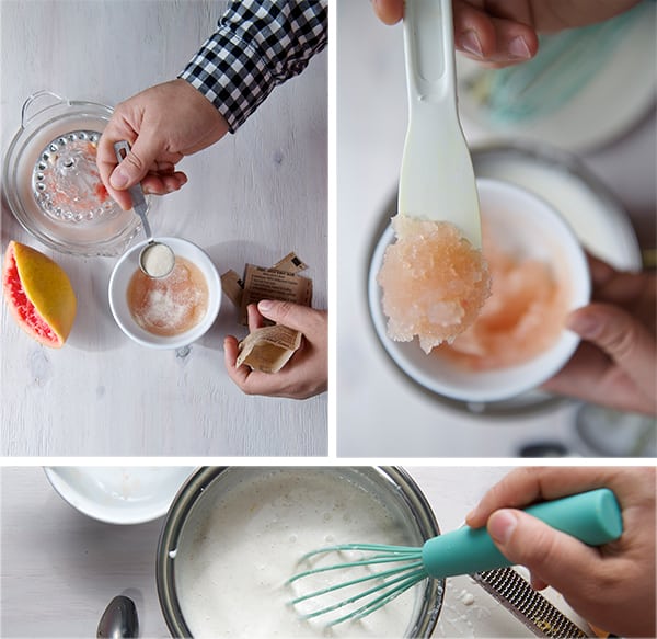 Baby Bowl & Spoon - Grapefruit Pink | Oribel