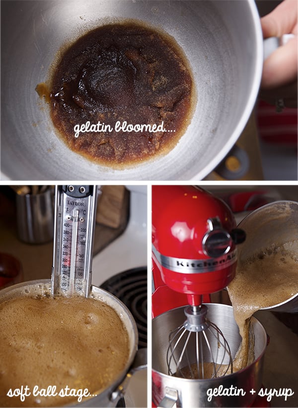 Stout-Marshmallows_Blooming-gelatin,-soft-ball-syrup,-whisking