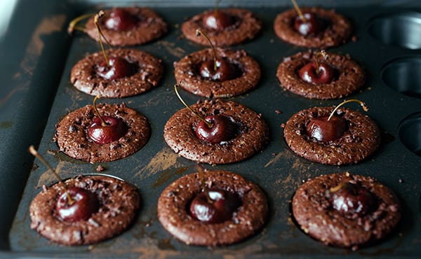 Cacao-Nibs-and-Cherry-Brownies-out-of-the-oven~YES,-MORE-PLEASE!