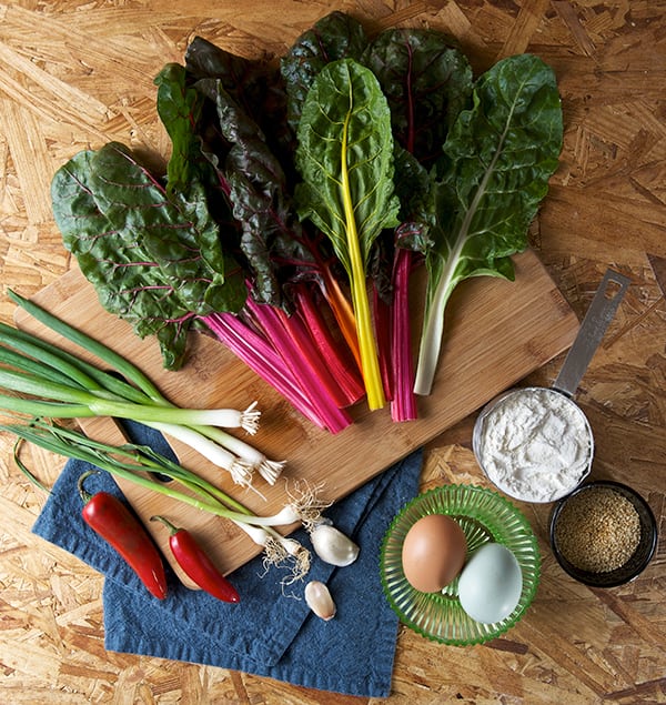 Rainbowchard-Korean-Pancakes_ingredients