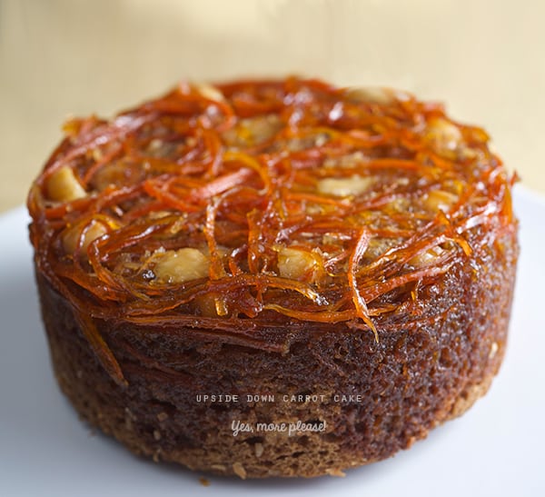 Upside-down-carrot--coconut-ginger-cake~Yes,-more-please!