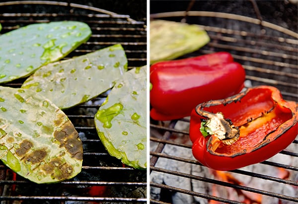 Nopalito-+-Red-pepper-Salad_grilled