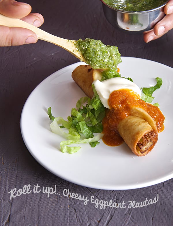 Cheesy-Eggplant-Flautas-Yes-more-please!