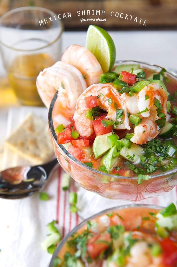 Mexican Shrimp Cocktail ~ Yes, more please!