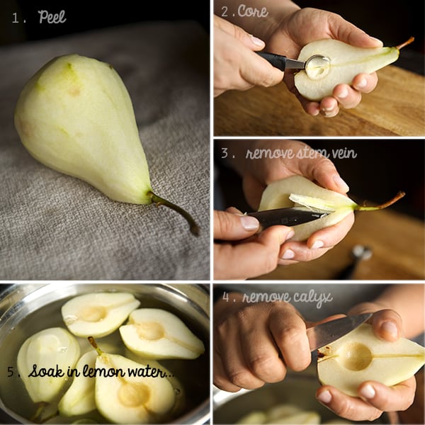 Spiced-poached-pears_preparing-the-pears