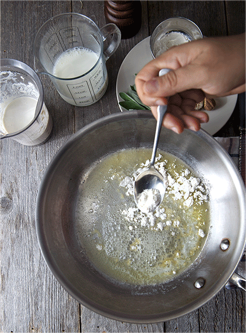 Butternut-Squash-Cannelloni_how-to-make-bechamel-walnut-sage-sauce