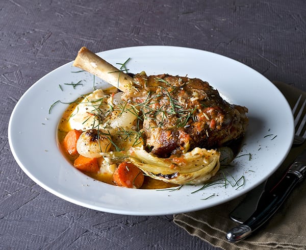 Braised-Lamb-Shanks-with-Fennel_-and-cauliflower-parsnip-mash-ready-to-serve!_Yes,-more-please!