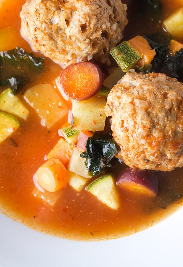 Chipotle Albondigas-Meatball Soup