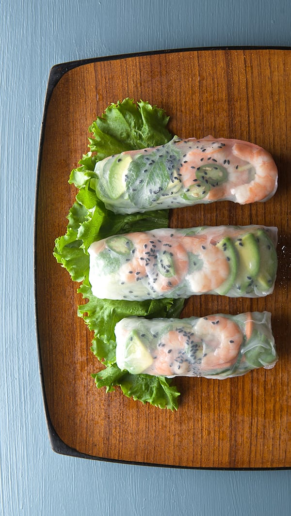 Summer-Rolls-with-mango-ginger-sauce