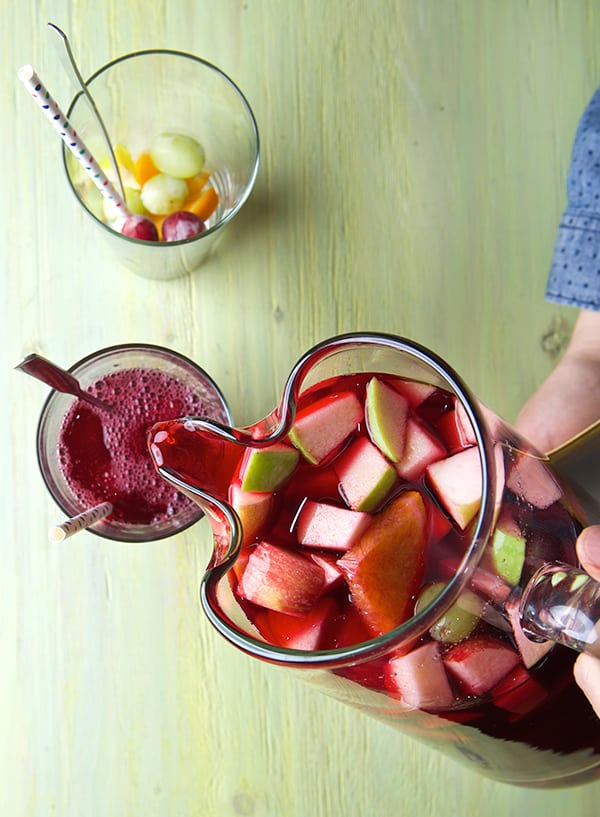 Hibiscus Mint Fruit Punch ~ Yes, more please!