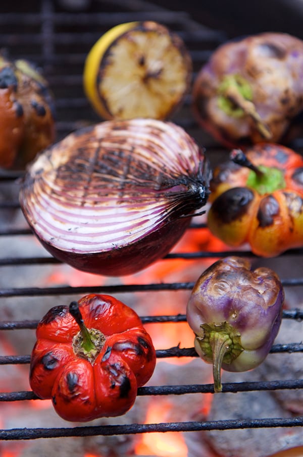 Sweet and Handsome Farro Salad_Charred-red-onions