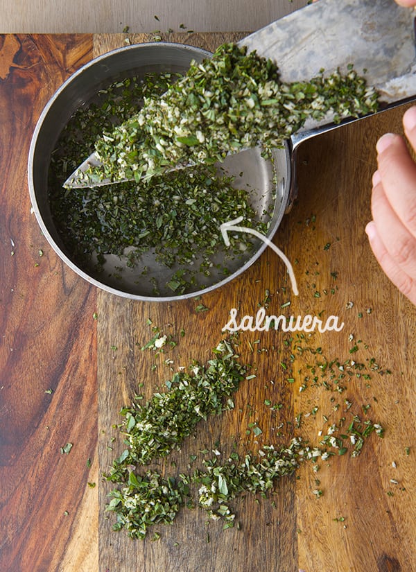 Fall-Herbs-Chimichuri_chopped-Herbs-and-Salmuera